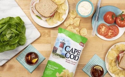 Cape Cod Potato Chips introduces new Sour Cream & Onion flavor chips. Cape Cod Potato Chips introduces new Sour Cream & Onion flavor chips.