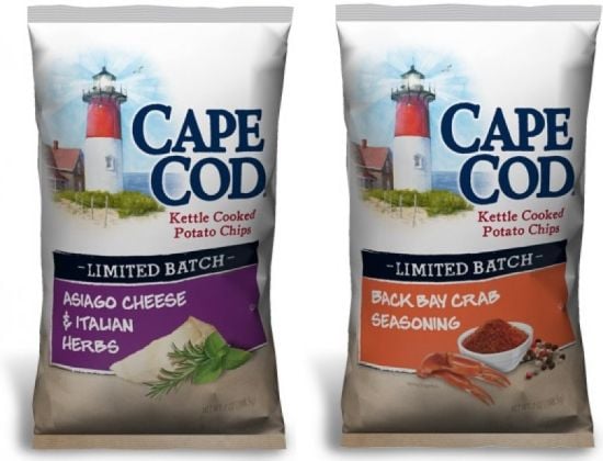 Two limited edition Cape Cod Potato Chips flavors Two limited edition Cape Cod Potato Chips flavors