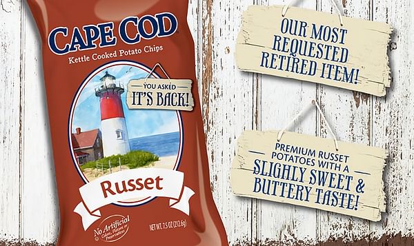 Cape Cod® Russet Potato Chips are back!