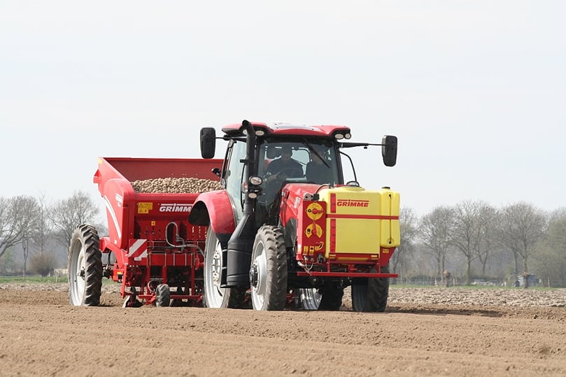 Case IH – Grimme planting combination Case IH – Grimme planting combination