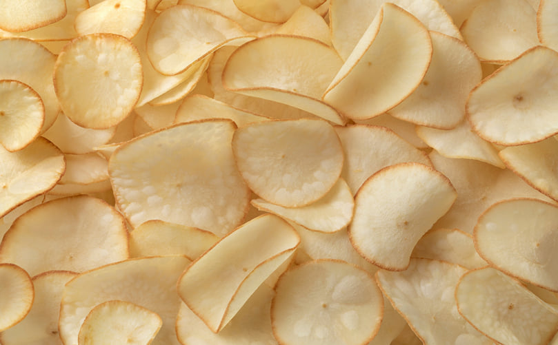 Crispy Cassava Chips Crispy Cassava Chips