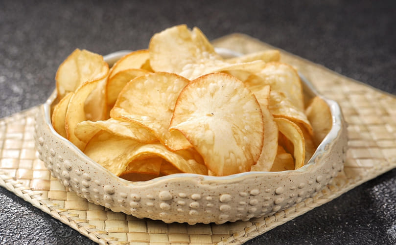 Processed Cassava Chips: From Root to Crisp Snack