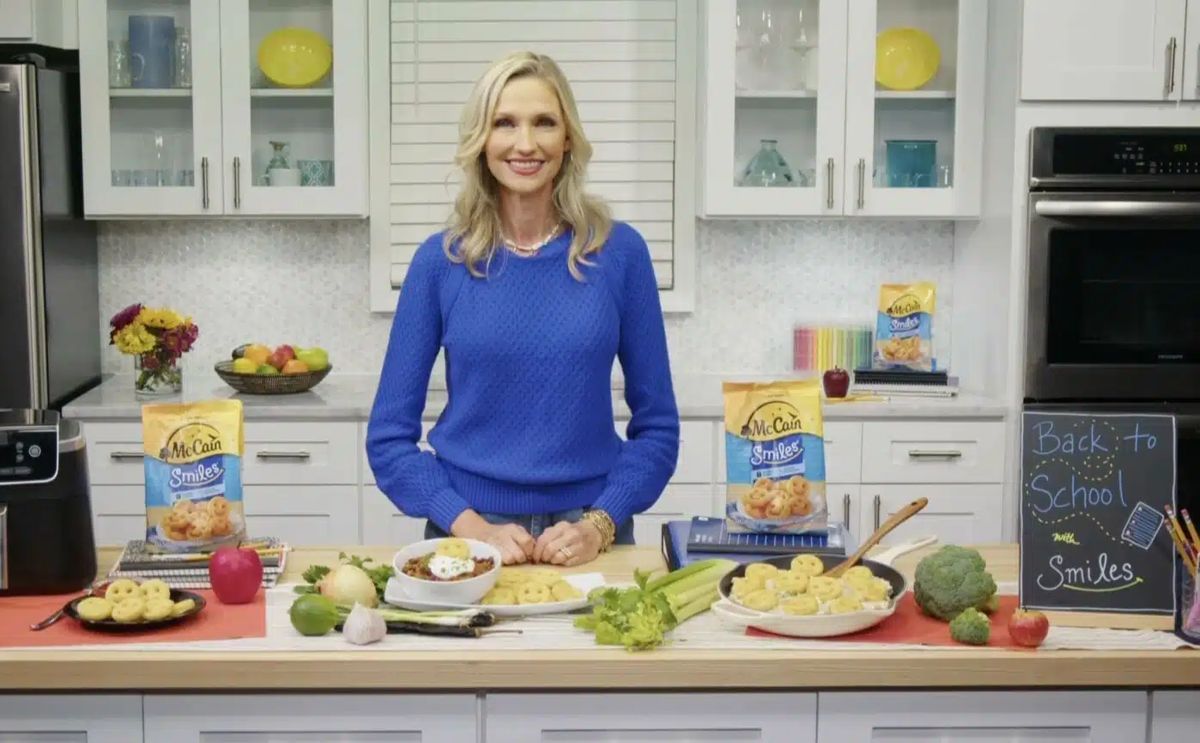 Chef Catherine McCord shares easy, family-friendly meal inspiration featuring McCain® Smiles—making back-to-school dinners simple and joyful.