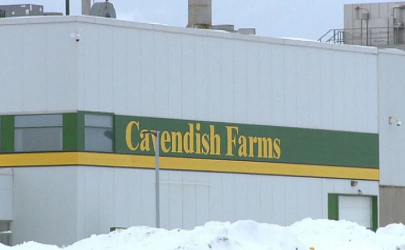 Cavendish Farms has advised the producers who supply it with potatoes to 'sell to other markets if they can.' (CBC)