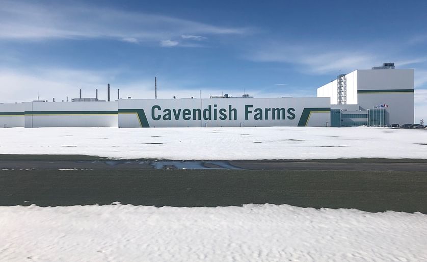 Cavendish Farms Potato Processing facility in Lethbridge Alberta