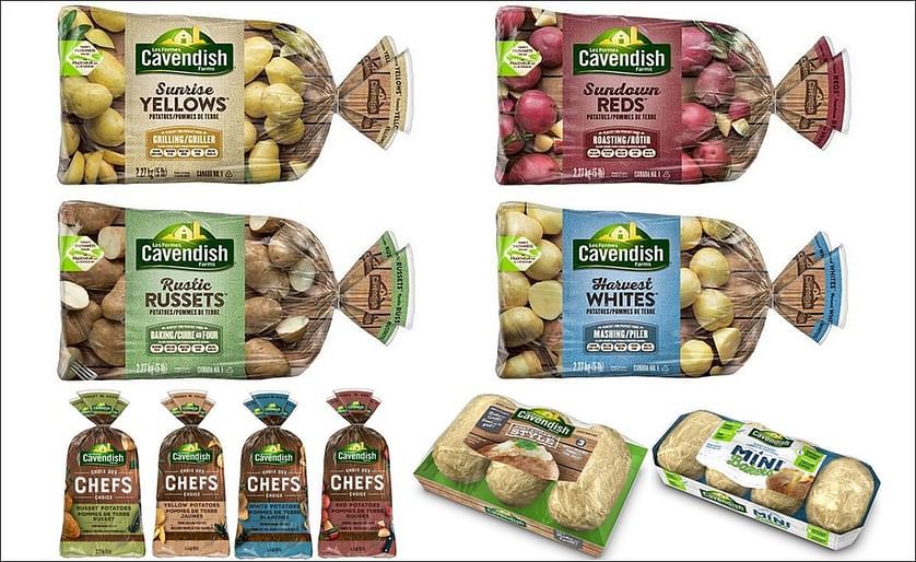 Cavendish Farms Fresh Products: Overview of the packed potato products sold by Cavendish Farms in retail