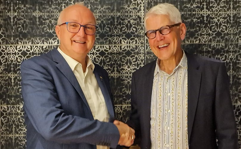Matthias Jeindl, Founder and CEO of Insort and Dag Broman, Partner at Alder Matthias Jeindl, Founder and CEO of Insort and Dag Broman, Partner at Alder
