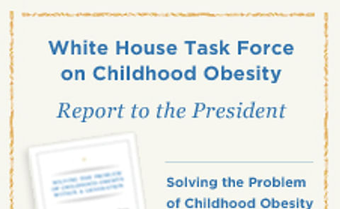 Childhood Obesity Task Force Unveils Action Plan: Solving the Problem of Childhood Obesity Within a Generation Childhood Obesity Task Force Unveils Action Plan: Solving the Problem of Childhood Obesity Within a Generation