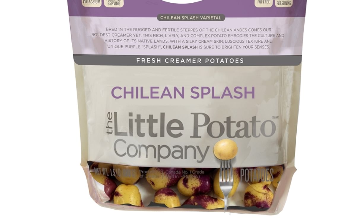 Chilean Splash, a limited release specialty potato from the Little Potato Company Chilean Splash, a limited release specialty potato from the Little Potato Company