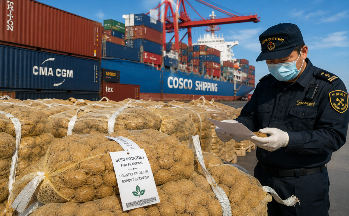 China Strengthens Phytosanitary Controls on Seed Potato Imports