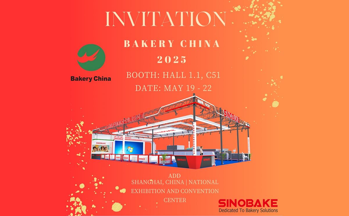 Discover Cutting-Edge Baking Technology with SINOBAKE at the 27th China International Baking Exhibition! Discover Cutting-Edge Baking Technology with SINOBAKE at the 27th China International Baking Exhibition!