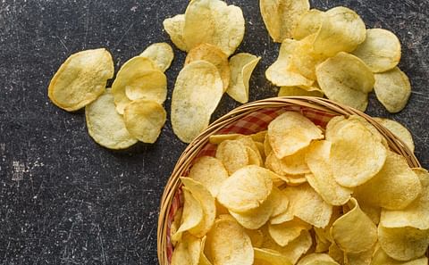 Analyzing potato chips’ physical characteristics from simulated first bite to swallow could be used to design a better low-fat snack.