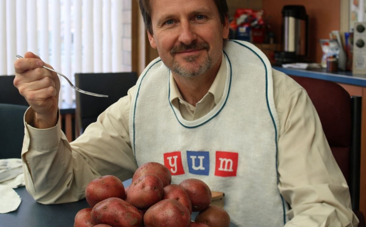 Chris Voigt, executive director of the Washington State Potato Commission ate nothing but potatoes for 60 days.
