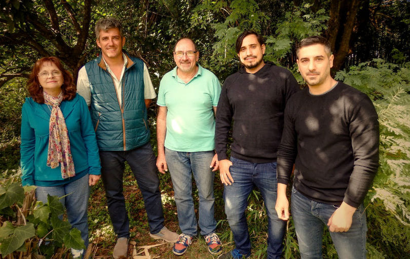 Investigadores de la UBA y el Conicet, que lograron avances notables para mejorar el rendimiento del cultivo de papa.