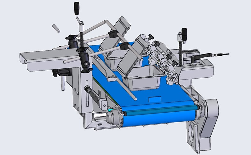 Geleidelijk rolsysteem voor het sluiten van Clamshells Geleidelijk rolsysteem voor het sluiten van Clamshells