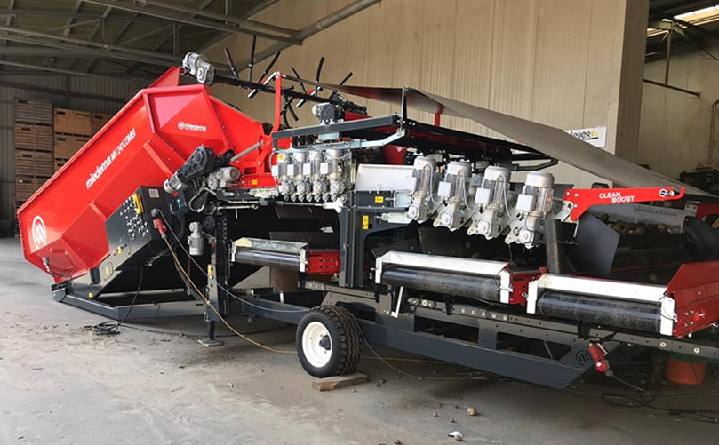 Clean-Boost for MH receiving hopper (high-speed roller cleaning) Clean-Boost for MH receiving hopper (high-speed roller cleaning)
