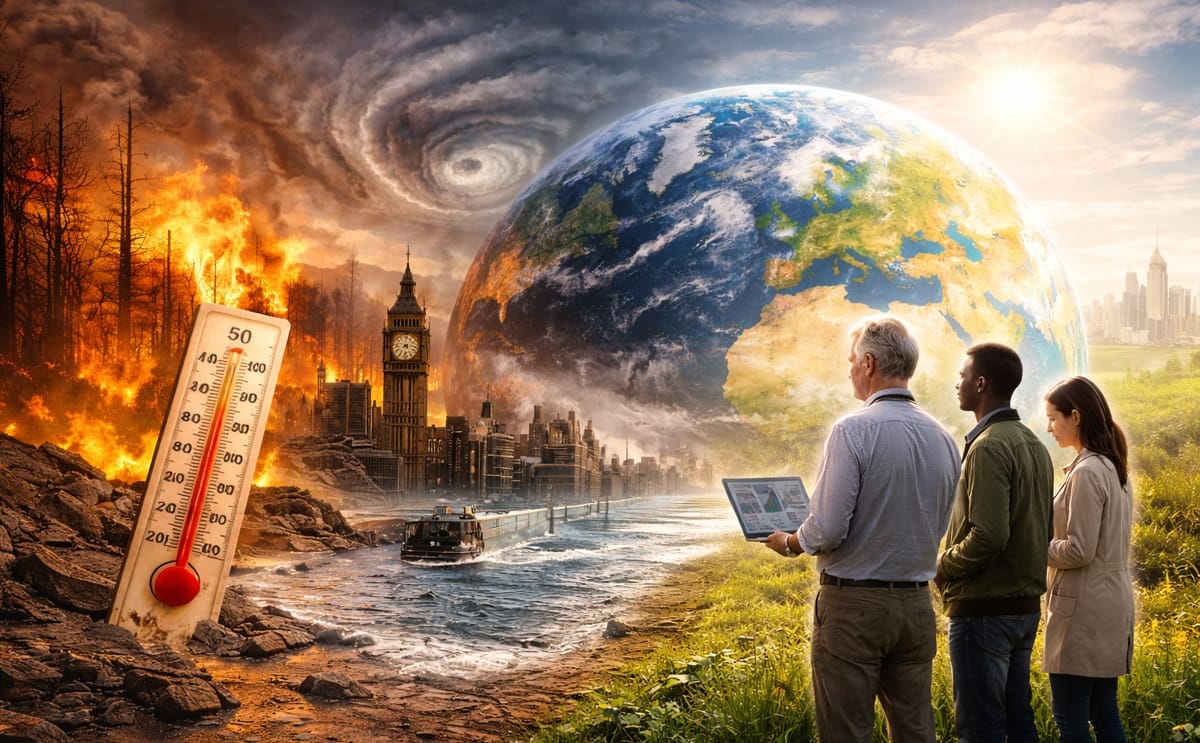 Extreme heat, wildfires, flooding and intensifying storms highlight the growing climate risks scientists say require an urgent, globally coordinated assessment to guide policy and prevent catastrophic outcomes. Extreme heat, wildfires, flooding and intensifying storms highlight the growing climate risks scientists say require an urgent, globally coordinated assessment to guide policy and prevent catastrophic outcomes.