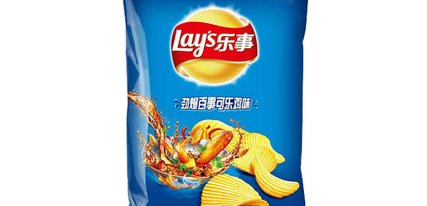 Lays launches Chicken Cola flavored potato chips in China