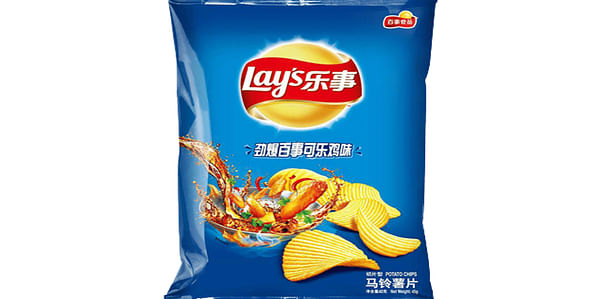 Lays launches Chicken Cola flavored potato chips in China