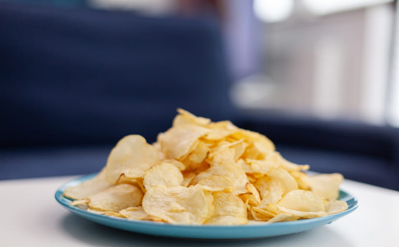 Crunch, Flavor, and Mouthfeel in Low-Fat Chips
