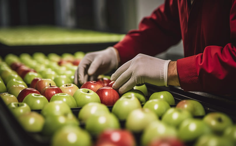 Pre-Processing Sorting and Quality Grading of Apples