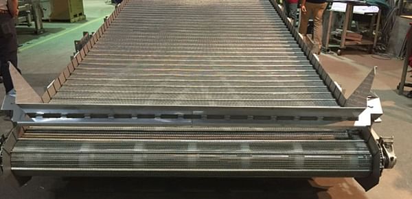 CMP Sanitary Conveyor–Mesh Metal Belt