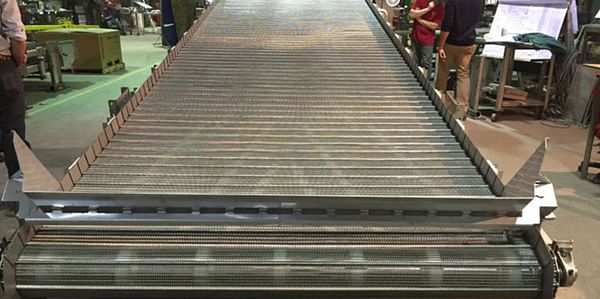 CMP Sanitary Conveyor–Mesh Metal Belt