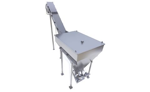 CMP Surge Hopper / Elevating Conveyor CMP Surge Hopper / Elevating Conveyor