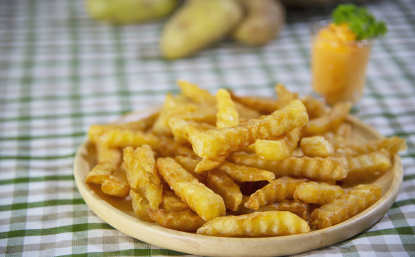 Coated French Fries: Engineered for Crispiness and Extended Hold Time Coated French Fries: Engineered for Crispiness and Extended Hold Time