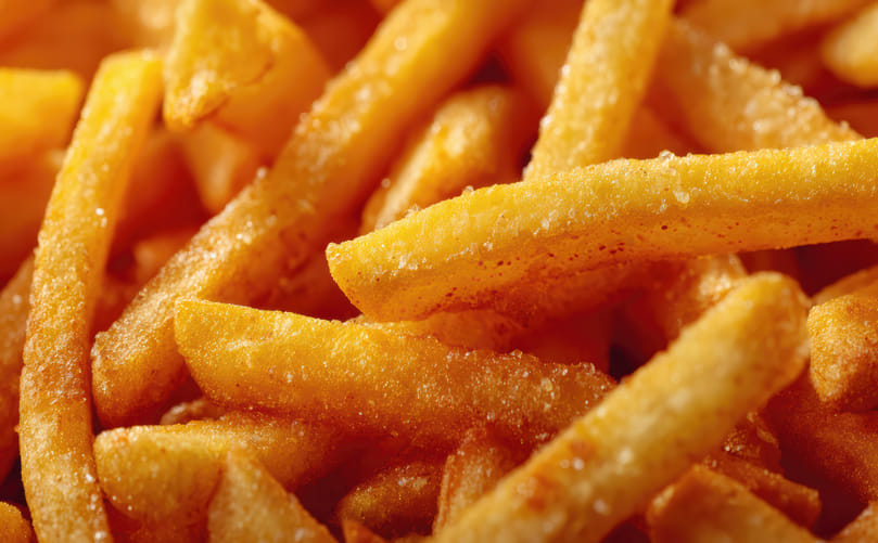 Potato Batter Coating in Frozen French Fry Processing Potato Batter Coating in Frozen French Fry Processing