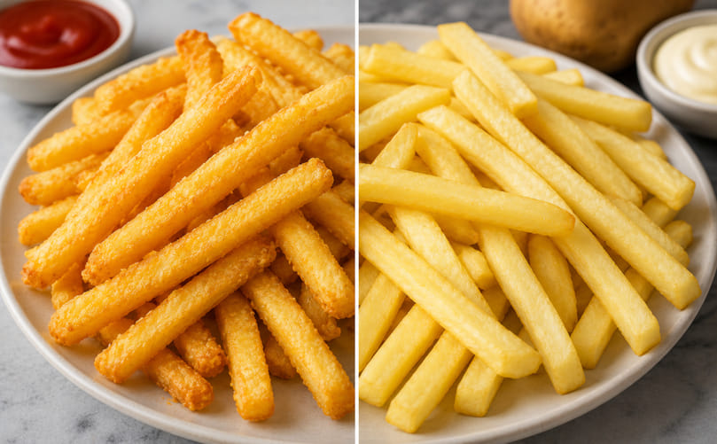Comparing Coated and Non-Coated French Fries Comparing Coated and Non-Coated French Fries