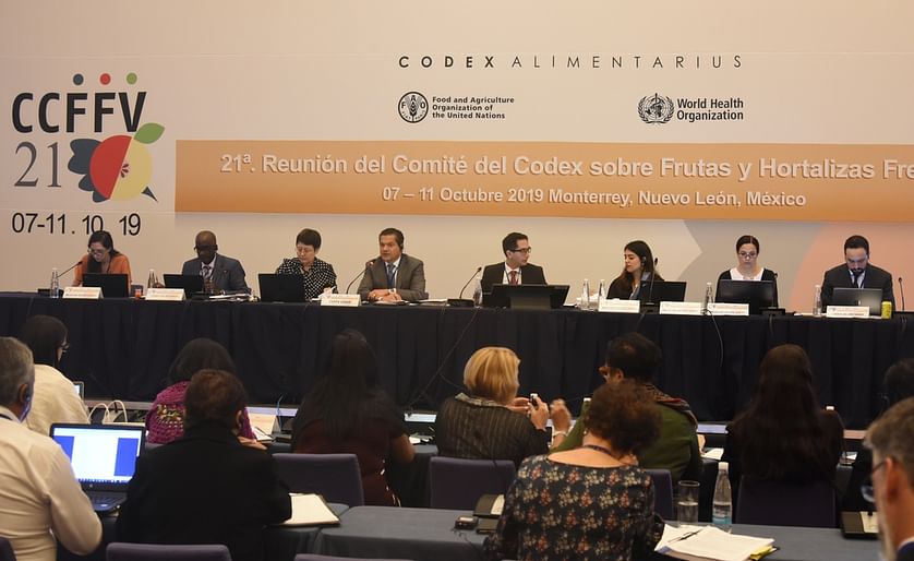 Impression of the Codex Alimentarius Commission meeting in Mexico, first day (Courtesy: FAO) 
Draft quality standards for ware potatoes submitted by India were approved and will apply to global trade in potatoes going forward