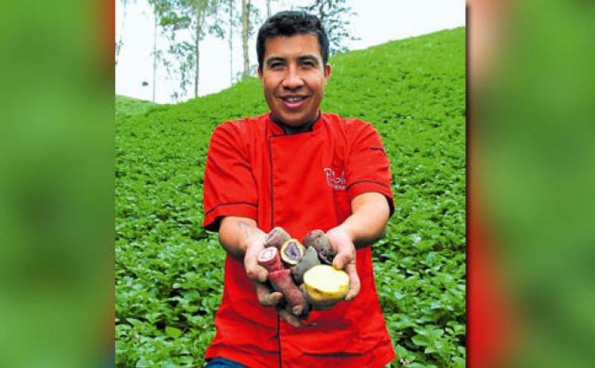 Se llama 'Pablo, el gurú de la papa' y fue creado para promocionar su cultivo y consumo.