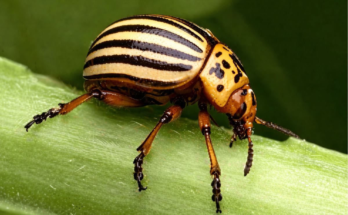 Researchers barcode Colorado potato beetle for enhanced tracking and control