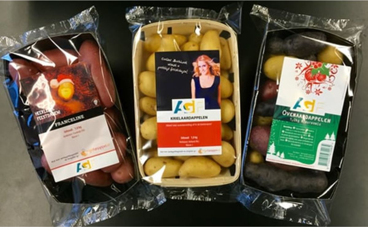 Potato wholesaler Jac van den Oord in Ammerzoden, the Netherlands has placed some new potato products on the market specifically for the Christmas period. (Courtesy: AGF / Freshplaza)