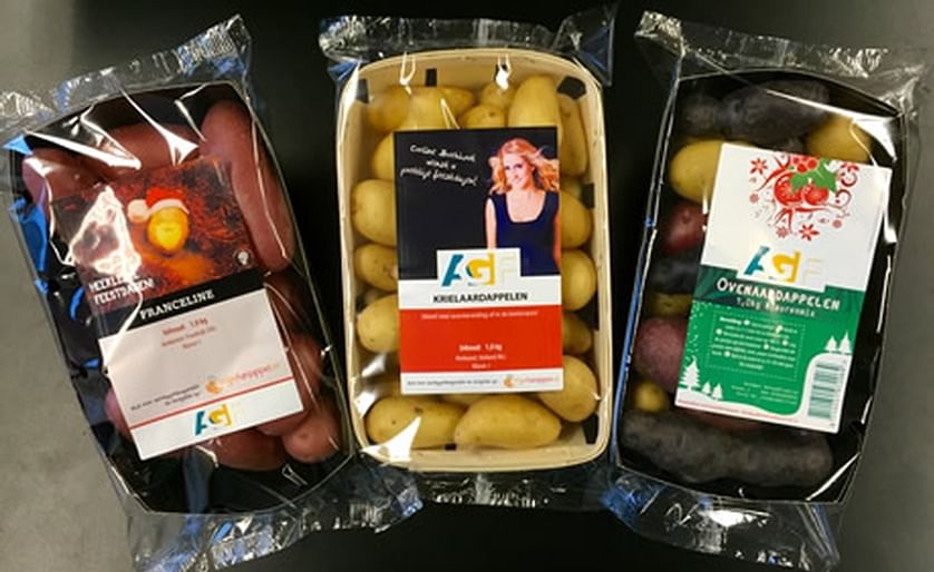 Potato wholesaler Jac van den Oord in Ammerzoden, the Netherlands has placed some new potato products on the market specifically for the Christmas period. (Courtesy: AGF / Freshplaza)