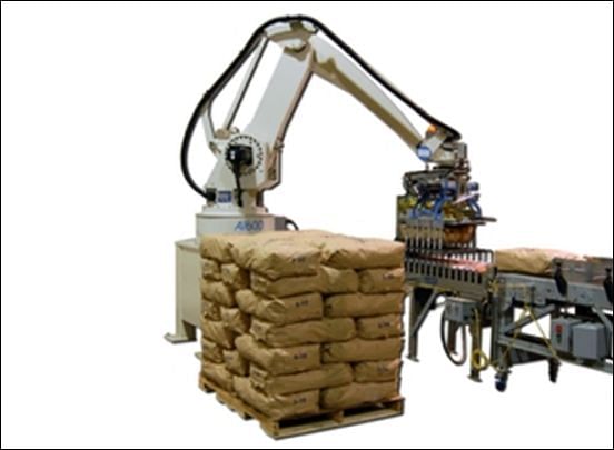 Columbia Okura Potato Palletizing Robot Columbia Okura Potato Palletizing Robot