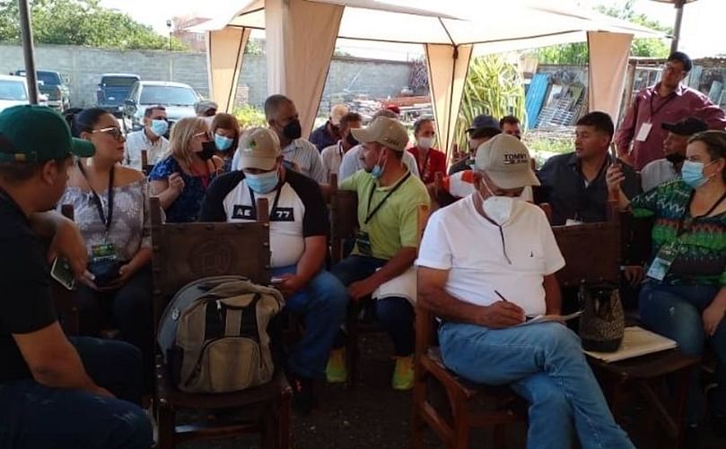 Productores de papas se reunieron en el estado Lara.