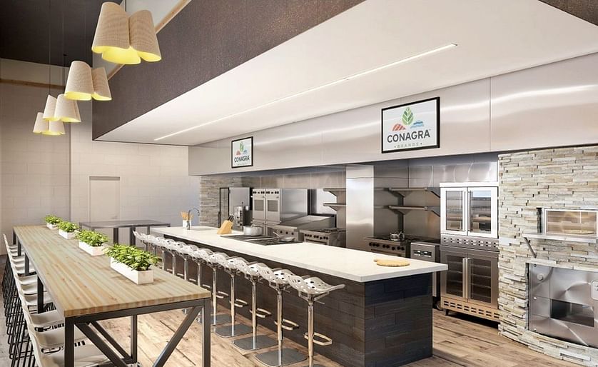 The Conagra Brands Center for Food Design will be a state-of-the-art snacking innovation center with up to 50 food designers and culinary staff.