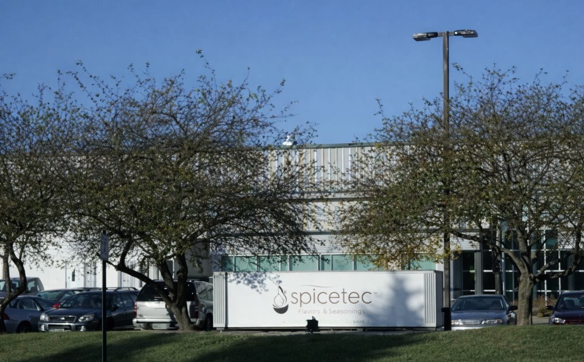 The Spicetec Flavors & Seasonings facility in Carol Stream Illinois. Spicetec Flavors & Seasonings operates a second facility in Cranbury, The sales agreement includes the transition of approximately 280 employees as well as both facilities.