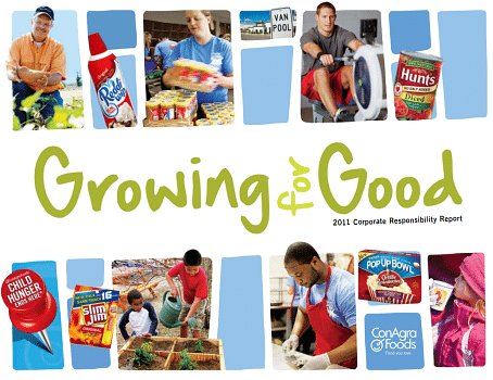 Conagra Foods Corporate Social Responsibility Report 2011  
