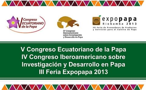 Congreso ecuatoriano de la papa se fusiona con evento iberoamericano de investigación y desarrollo. Congreso ecuatoriano de la papa se fusiona con evento iberoamericano de investigación y desarrollo.