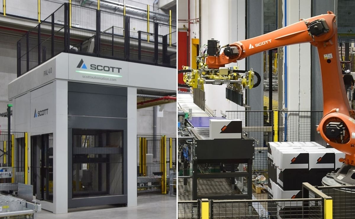 Innovative Palletizing Efficiency: Scott’s Hybrid Solution