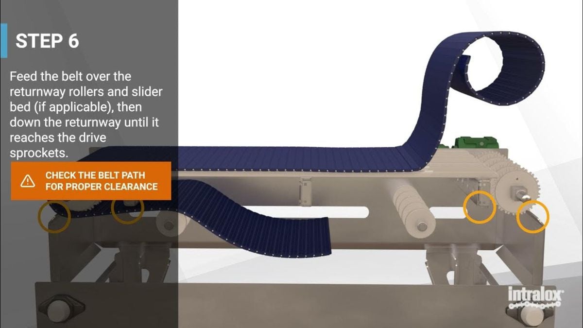  This video offers a clear, step-by-step guide to conveyor belt installation for improved reliability and reduced downtime—a great example of Intralox’s practical support series.
