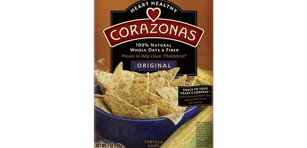  Corazonas existing line of heart healthy tortilla chips