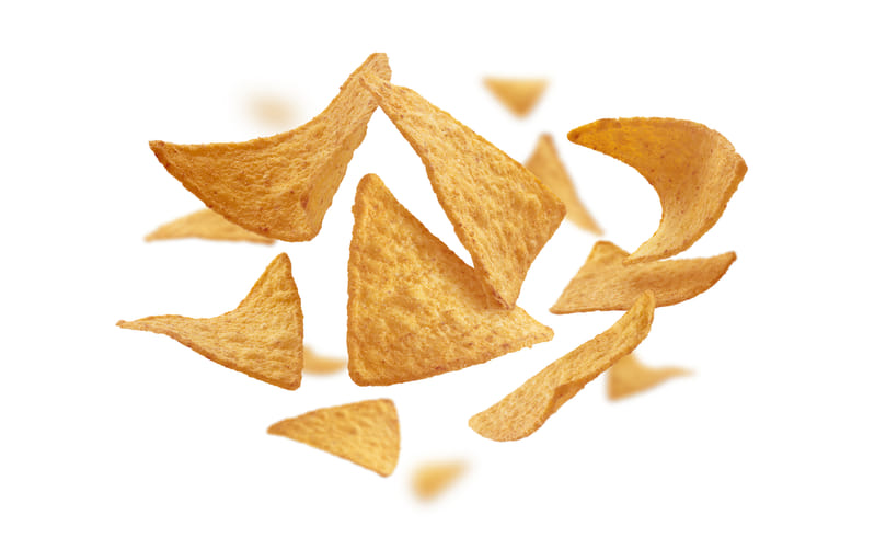 Crispy Texture of Fried Tortilla Chips