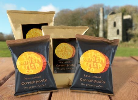 The new pasty flavour crisp for Cornish Mining World Heritage Site by The Cornish Crisp Company The new pasty flavour crisp for Cornish Mining World Heritage Site by The Cornish Crisp Company