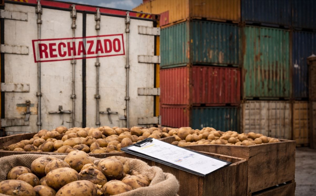 Costa Rica rechaza 40 contenedores de papa importada por riesgos fitosanitarios y de salud, y refuerza controles para proteger la producción nacional.