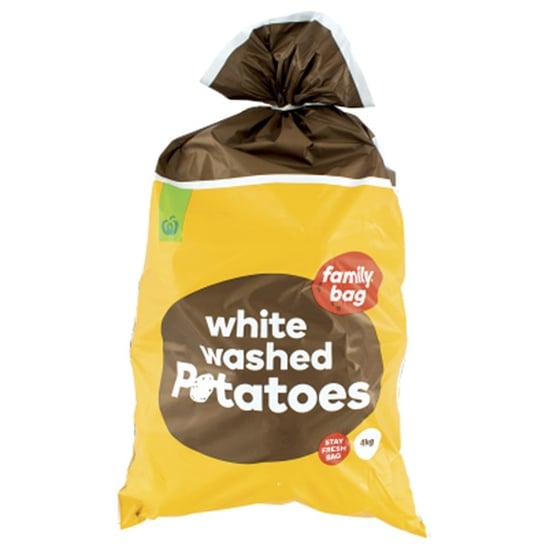 Countdown white washed potatoes, 4 kg bag Countdown white washed potatoes, 4 kg bag