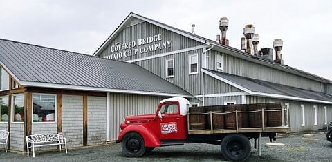 Covered Bridge Potato Chips workers on strike